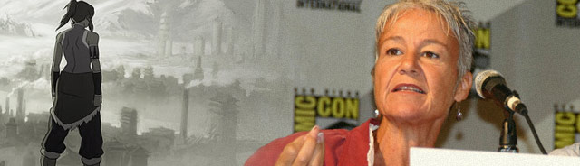 Andrea Romano. The Legend of Korra. Comic Con.